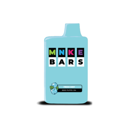 Vapetasia MNKE Bars XL (Dispo) (25000Puff)(18mL)  -  Qty per pack 5 Fresh Mint 50mg