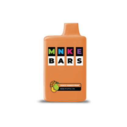 Vapetasia MNKE Bars XL (Dispo) (25000Puff)(18mL)  -  Qty per pack 5 Peach Mango Pear 50mg