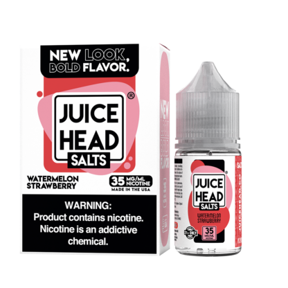 Juice Head (LIQ Salt)(30mL)  -  Qty per pack 1 Watermelon Strawberry 35mg