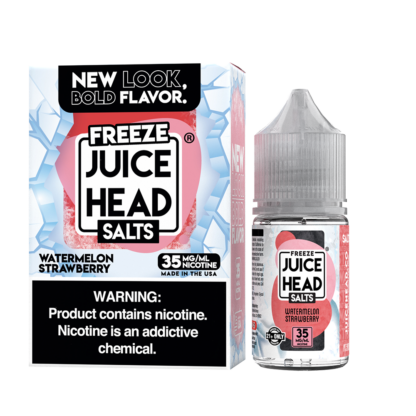 Juice Head (LIQ Salt)(30mL)  -  Qty per pack 1 Watermelon Strawberry Freeze 35mg