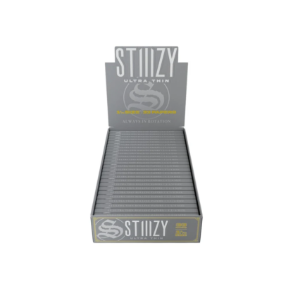 STIIIZY (DSPLY 25pc)(Wraps)(33-Sheet) Rolling Papers Premium 1 1/4"  -  Qty per pack 1 Ultra Thin Unflavored (SAS)