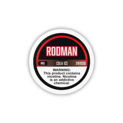 Rodman (DSPLY 5pc)(Nic Pouch)(20ct Can)  -  Qty per pack 1 Cola Ice (SAS) 06mg