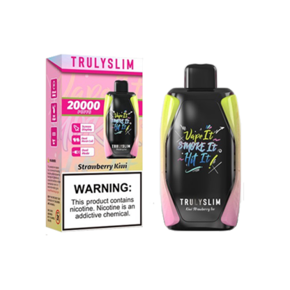 Truly Bar Trulyslim 20K (Dispo) (20000Puff)(18mL)  -  Qty per pack 5 Strawberry Kiwi 50mg