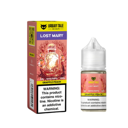 Urban Tale Lost Mary (LIQ Salt)(30mL)  -  Qty per pack 1 Grapple Peach 35mg