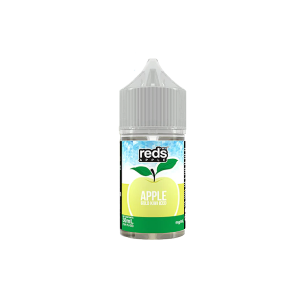 7Daze (LIQ Salt)(30mL) Reds  -  Qty per pack 1 Gold Kiwi Iced 30mg