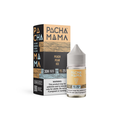 Pachamama Plus Metatine (LIQ Salt)(30mL)  -  Qty per pack 1 Peach Pear Ice 25mg