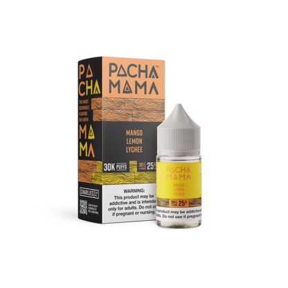 Pachamama Plus Metatine (LIQ Salt)(30mL)  -  Qty per pack 1 Mango Lemon Lychee 25mg