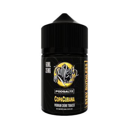 Ruthless (LIQ Salt)(60mL)  -  Qty per pack 1 Copa Cubana 35mg