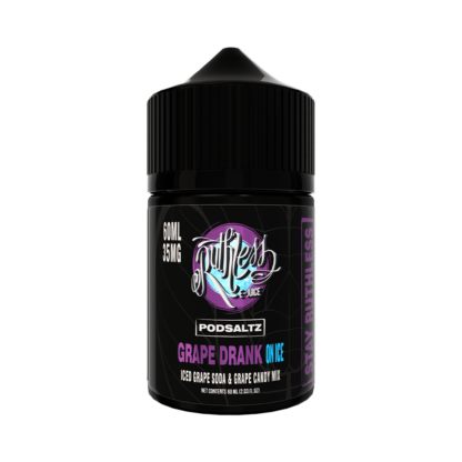 Ruthless (LIQ Salt)(60mL)  -  Qty per pack 1 Grape Drank on Ice 35mg