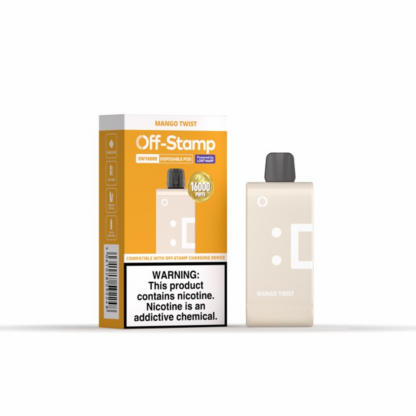 Off Stamp (Dispo Only)(50mg 16000Puff 17mL) SW16000  -  Qty per pack 5 Mango Twist 50mg