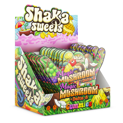 Shaka Sweets (Shroom)(Gummies)(800mg 8ct Pouch) Magic  -  Qty per pack 1 Pina Colada  D8