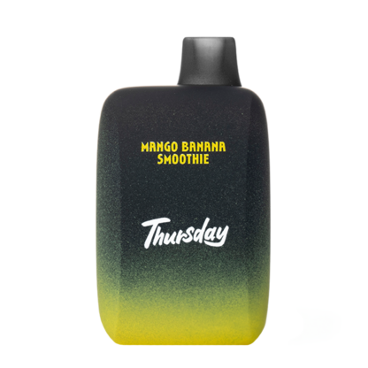 Thursday (Dispo) (30000Puff)(22mL)  -  Qty per pack 5 Mango Banana Smoothie 50mg