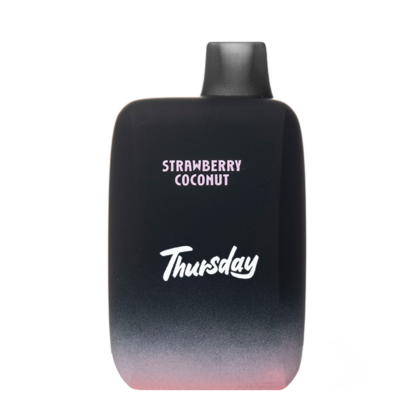 Thursday (Dispo) (30000Puff)(22mL)  -  Qty per pack 5 Strawberry Coconut 50mg