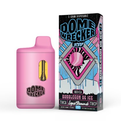 Domewrecker (DispoDelta)(5g) Liquid Diamonds  -  Qty per pack 1 Bubblegum OG ICE