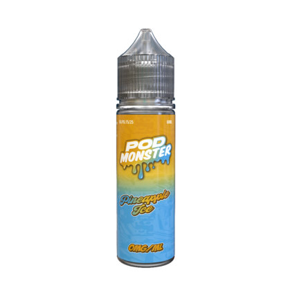 Pod Monster (LIQ FB)(60mL)  -  Qty per pack 1 Pineapple Ice 00mg