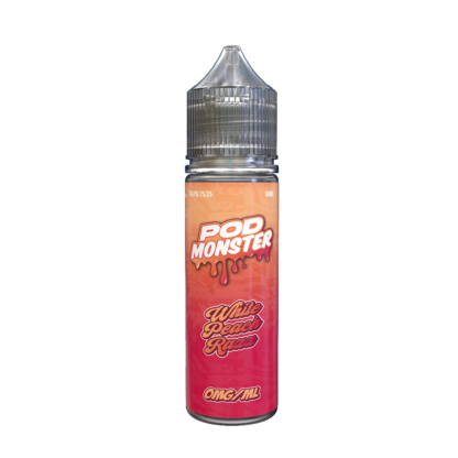 Pod Monster (LIQ FB)(60mL)  -  Qty per pack 1 White Peach Razz 00mg