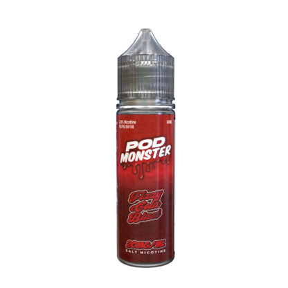 Pod Monster (LIQ Salt)(60mL)  -  Qty per pack 1 Fizzy Cola Blast 20mg