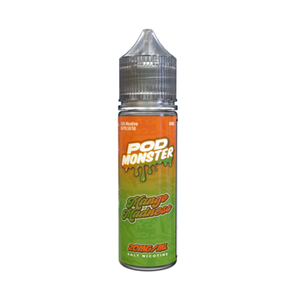 Pod Monster (LIQ Salt)(60mL)  -  Qty per pack 1 Mango Madness 20mg