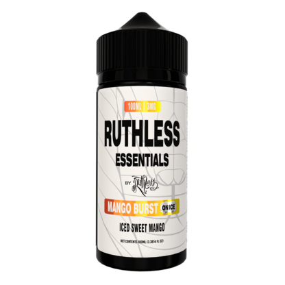 Ruthless Essentials (LIQ FB)(100mL)  -  Qty per pack 1 Mango Burst on Ice 03mg