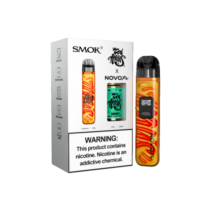 SMOK (Collab Bundle) Novo Pro (Kit PS) + Daddy's Vapor (LIQ Salt)(10mL)  -  Qty per pack 1 Color:  Zen Haus - Flavor: Serenity 50mg