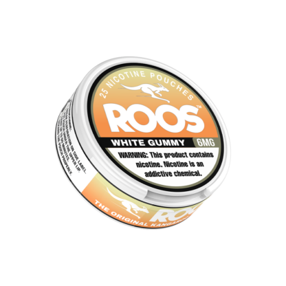 Roos (DSPLY 5pc)(Nic Pouch)(25ct Can)  -  Qty per pack 1 White Gummy 06mg (SAS)