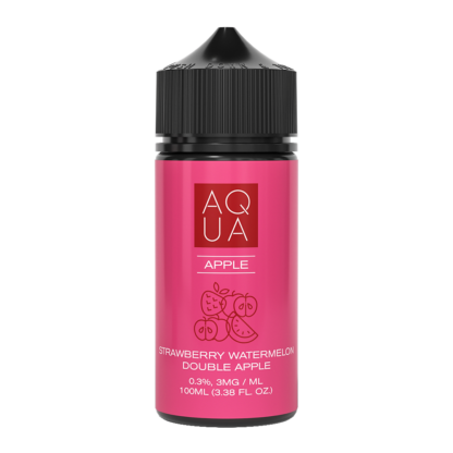 Aqua (LIQ FB)(100mL)  -  Qty per pack 1 Pure Apple 00mg