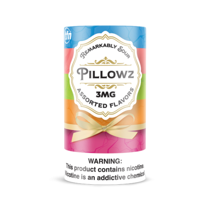 Pillowz TFN (DSPLY 5pc)(Nic Pouch)(20ct Can)(SAS)  -  Qty per pack 1 Assorted Flavor Multi-Pack 03mg