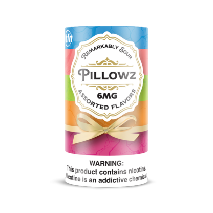 Pillowz TFN (DSPLY 5pc)(Nic Pouch)(20ct Can)(SAS)  -  Qty per pack 1 Assorted Flavor Multi-Pack 06mg