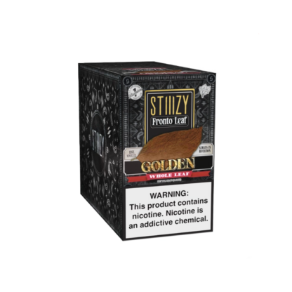 STIIIZY (DSPLY 10pc)(Wraps)(1-Pack) Fronto Leaf  -  Qty per pack 1 Golden (SAS)