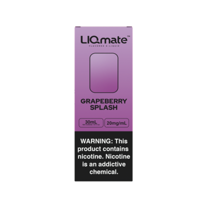 7Daze (LIQ Salt)(30mL) LIQmate  -  Qty per pack 1 Grapeberry Splash 20mg