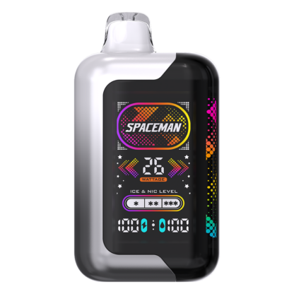 SMOK Space Man SP40000 (Dispo) (40000Puff)(20mL)  -  Qty per pack 5 Blackberry Razz 50mg