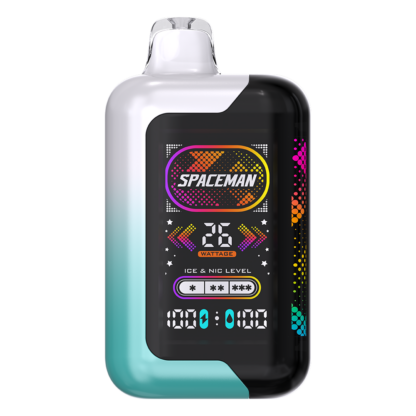 SMOK Space Man SP40000 (Dispo) (40000Puff)(20mL)  -  Qty per pack 5 Fresh Mint 50mg