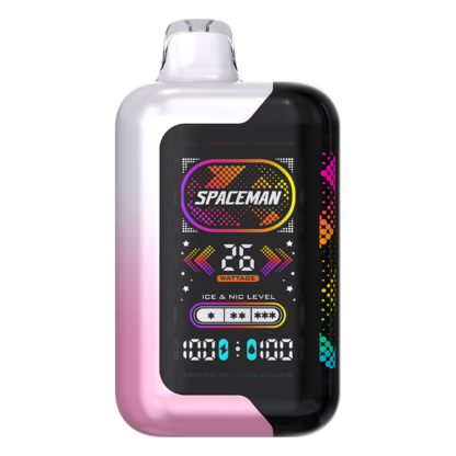 SMOK Space Man SP40000 (Dispo) (40000Puff)(20mL)  -  Qty per pack 5 Pink Lemonade 50mg