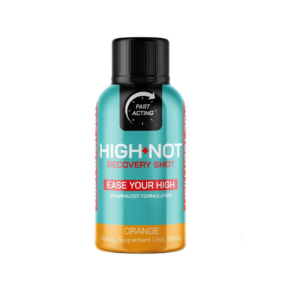 High Not THC Recovery Shot (DSPLY 12pc) Reg Strength  -  Qty per pack 1 Orange