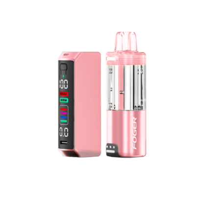 Foger Switch Pro Starter Kit (Dispo) (30000Puff)(19mL)  -  Qty per pack 5 Juicy Peach Ice 50mg