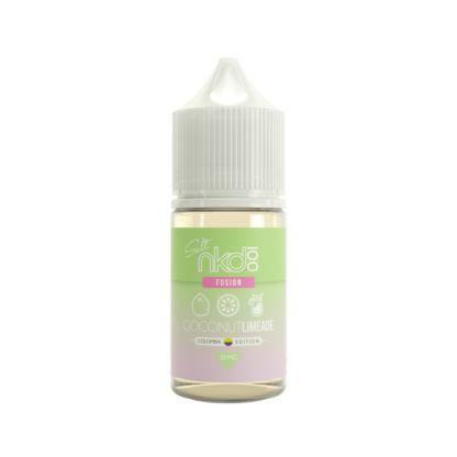 Naked (LIQ Salt)(30mL) Colombia Edt.  -  Qty per pack 1 Coconut Limeade Ice 35mg