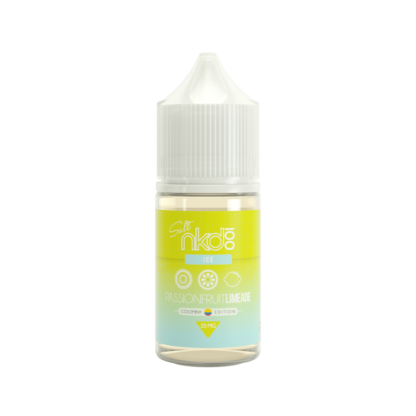 Naked (LIQ Salt)(30mL) Colombia Edt.  -  Qty per pack 1 Passion Fruit Limeade Ice 35mg