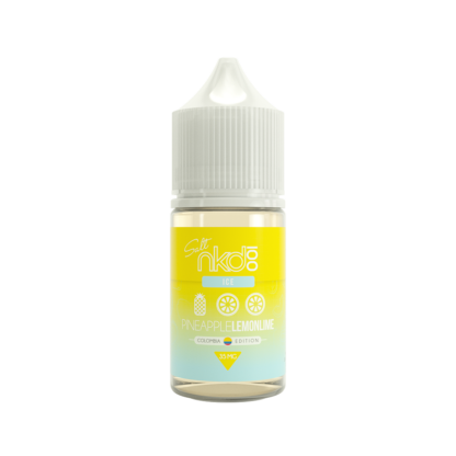 Naked (LIQ Salt)(30mL) Colombia Edt.  -  Qty per pack 1 Pineapple Lemon Lime Ice 35mg