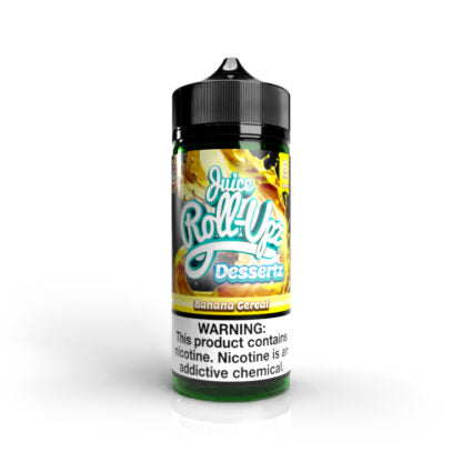 Juice Roll Upz Dessertz (LIQ FB)(100mL)  -  Qty per pack 1 Banana Cereal 03mg