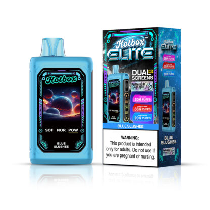 Puff Labs Hotbox Elite (Dispo) (50000Puff)  -  Qty per pack 5 Blue Slushee 50mg