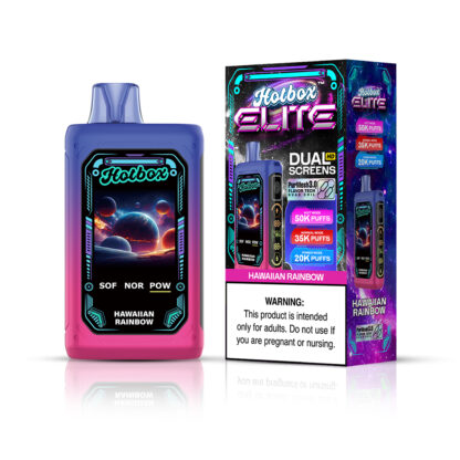 Puff Labs Hotbox Elite (Dispo) (50000Puff)  -  Qty per pack 5 Hawaiian Rainbow 50mg