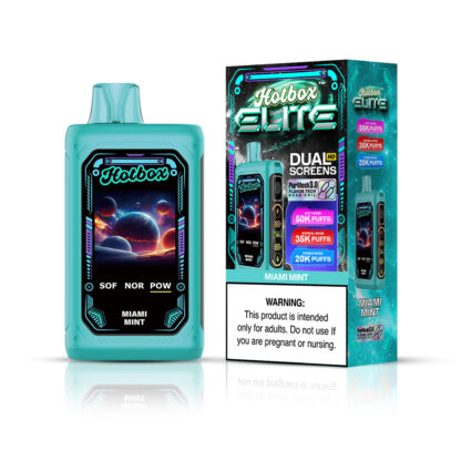 Puff Labs Hotbox Elite (Dispo) (50000Puff)  -  Qty per pack 5 Miami Mint 50mg