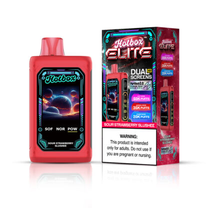 Puff Labs Hotbox Elite (Dispo) (50000Puff)  -  Qty per pack 5 Sour Watermelon Slushee 50mg