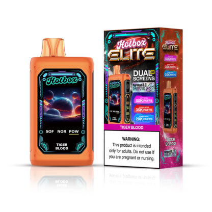 Puff Labs Hotbox Elite (Dispo) (50000Puff)  -  Qty per pack 5 Tiger Blood 50mg