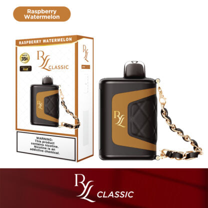 RYL Classic (Dispo) (35000Puff)(16.5mL)  -  Qty per pack 5 Raspberry Watermelon 50mg