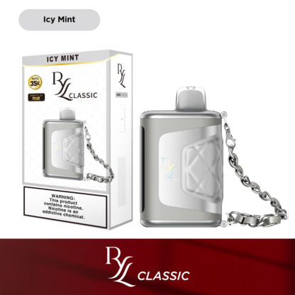 RYL Classic (Dispo) (35000Puff)(16.5mL)  -  Qty per pack 5 Icy Mint 50mg