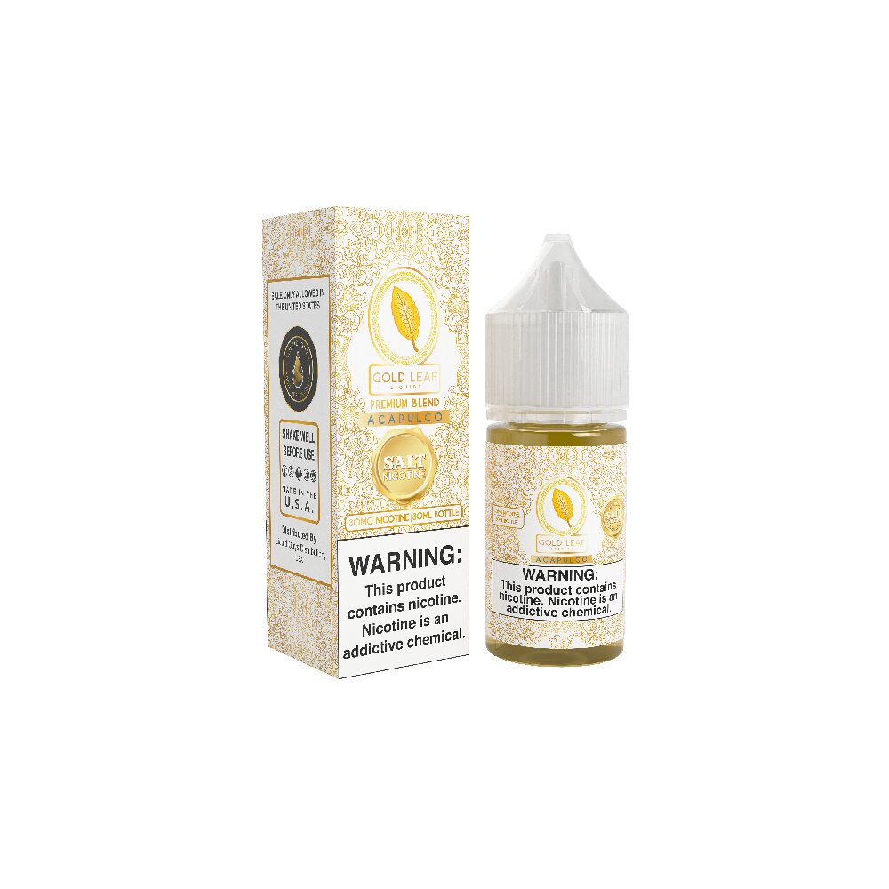 Gold Leaf (LIQ Salt)(30mL)  -  Qty per pack 1