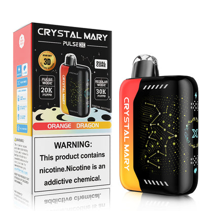 Crystal Mary Pulse X 30K | 5% | (30000 Puff)  -  Qty per pack 5