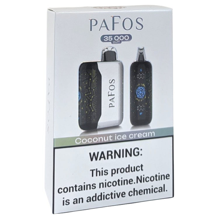 Pafos 35K | 5% | (35000 Puff) -  Qty per pack 5 (Assembled and Packed in USA)