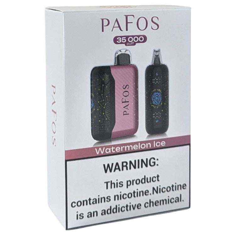 Pafos 35K | 5% | (35000 Puff) -  Qty per pack 5 (Assembled and Packed in USA)